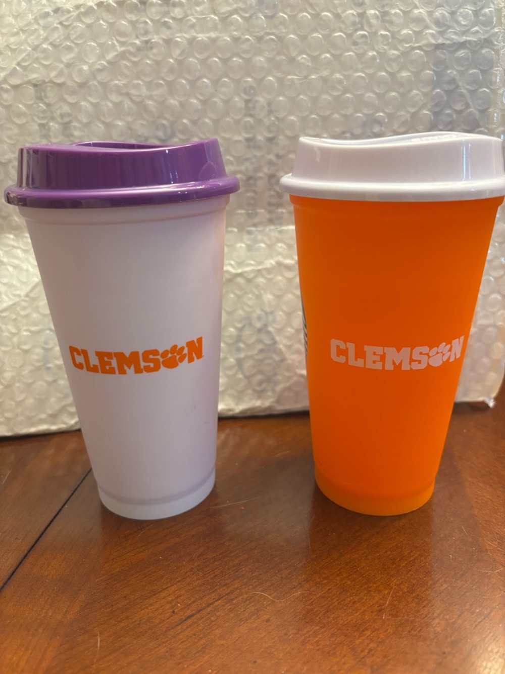 💜🧡 Clemson Starbucks Branded Travel Tumblers
